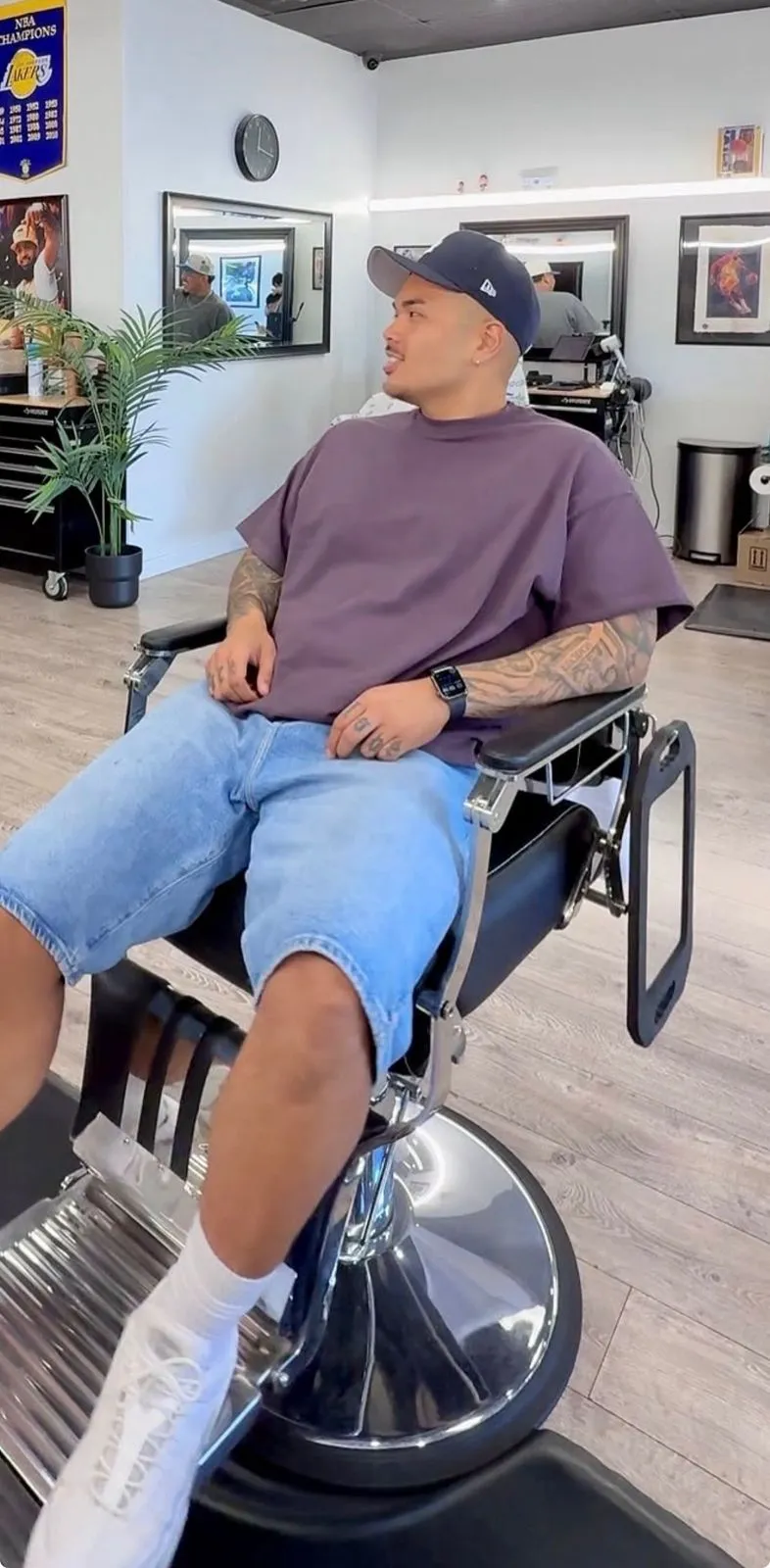 John Batac Barber in Lake Balboa